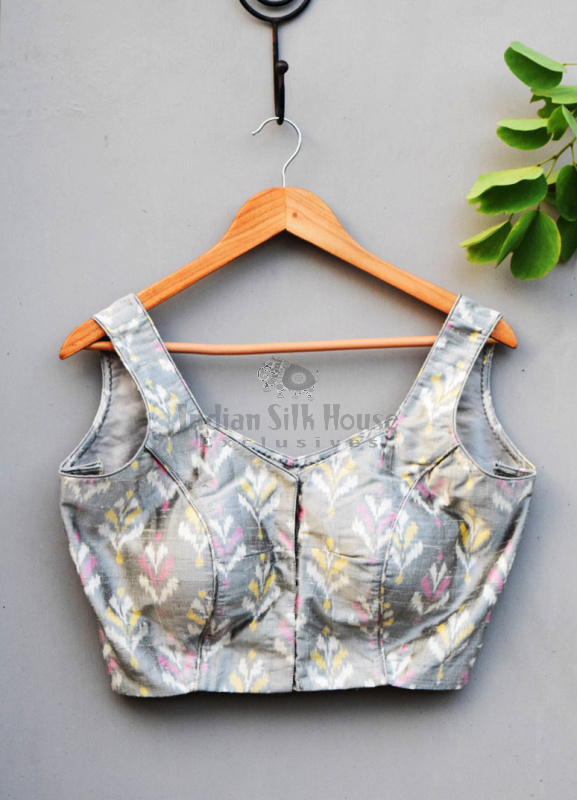 IKKAT SILK BLOUSE