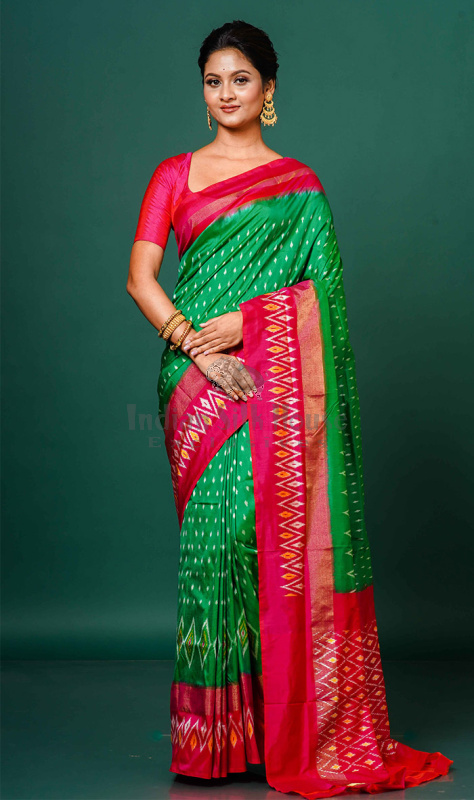 IKKAT SILK SAREE