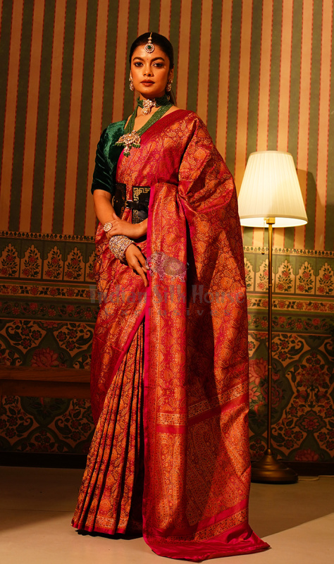 JAMEVAAR SILK SAREE