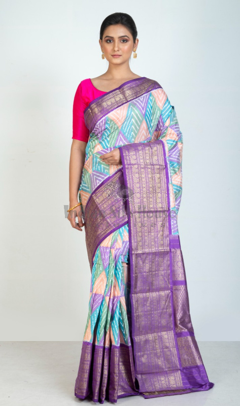 IKKAT SILK SAREE