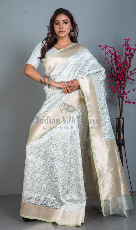 DESIGNER TISSUE SAREE