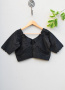 RAW SILK BLOUSE