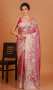 SEMI TUSSAR EMBROIDERY SAREE