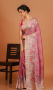 SEMI TUSSAR EMBROIDERY SAREE