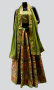 BROCADE UNSTITCHED LEHENGA