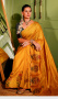 PRINTED TUSSAR SAREE