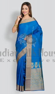 PRINTED SILK SAREE