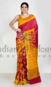 PRINTED TUSSAR SAREE