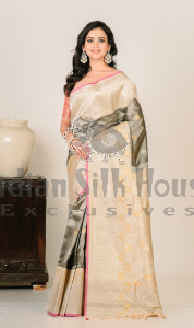 SILK GADHWAL SAREE