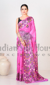 PRINTED SILK SAREE