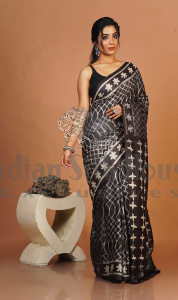 SHIBORI TUSSAR SAREE