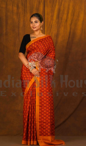 PRINTED SILK SAREE