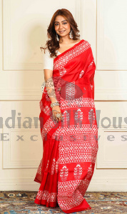 PRINTED SILK SAREE