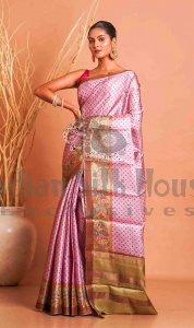 TUSSAR PRINTED SAREE