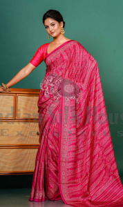 PRINTED SILK SAREE