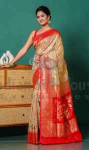 SEMI TUSSAR SAREE