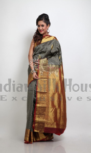 JAQUARD SOUTH SILK SAREE