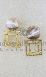 MOTHER OF PEARL EARRINGS