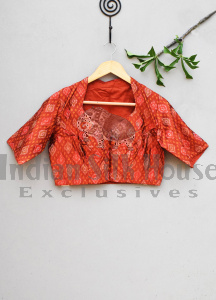 IKKAT SILK BLOUSE