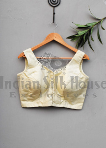 SILK EMBOSS BLOUSE