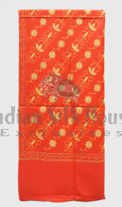 RED WOOLLEN SHAWL