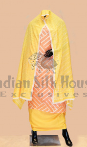 3 PIECE CHANDERI SET