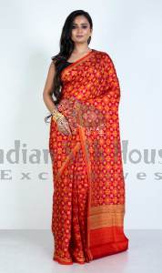 PRINTED SILK SAREE