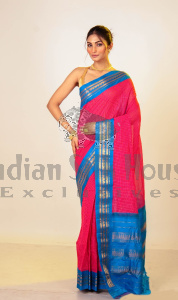 COTTON GADHWAL SAREE