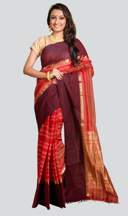 HANDWOVEN COTTON SAREE