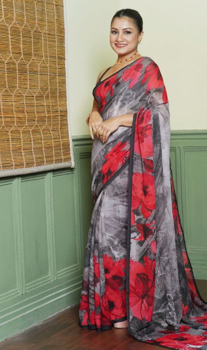 CHIFFON SAREE
