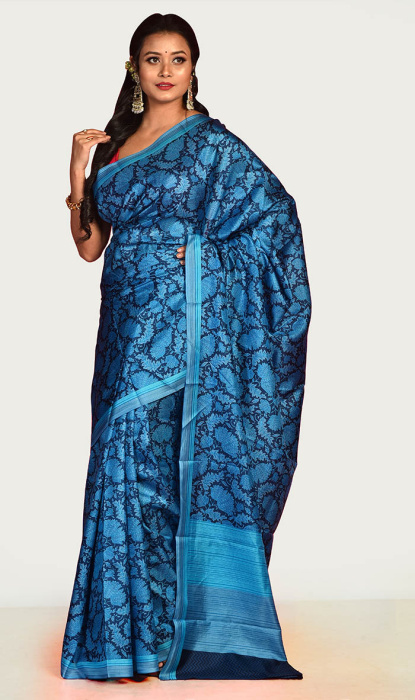 PRINTED SILK SAREE
