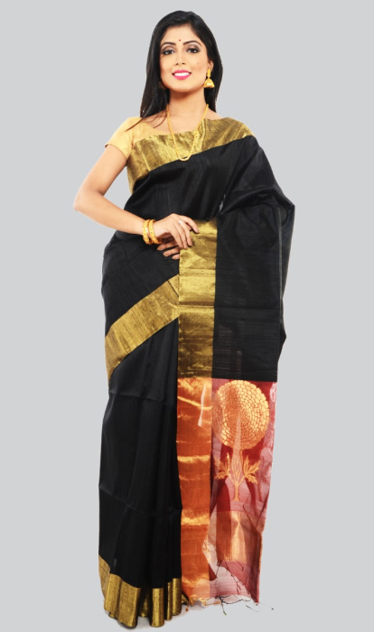 DUPION SILK SAREE