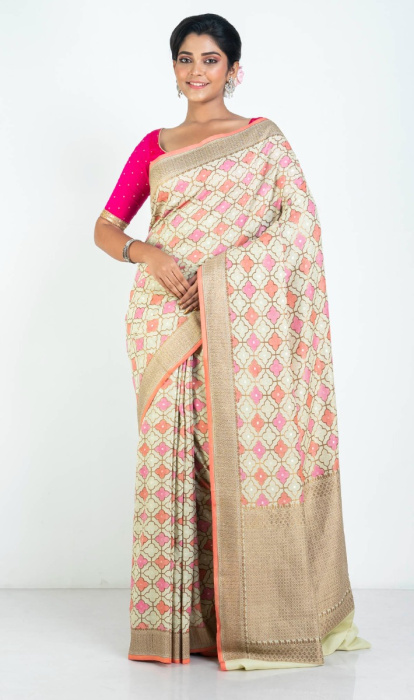 TUSSAR GEORGETTE SAREE